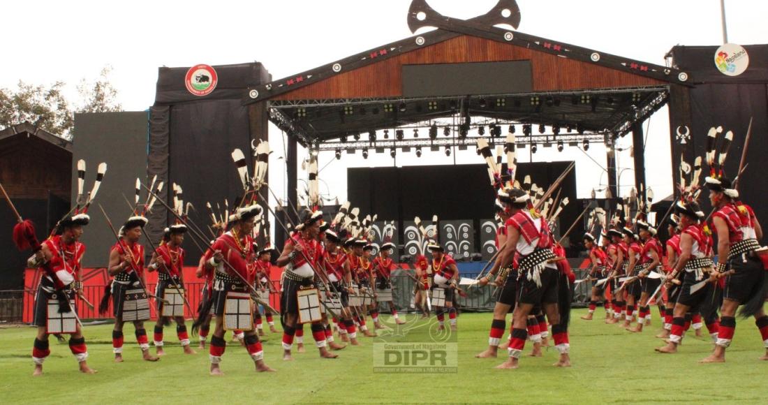 NAGA TRIBES PRESENT CULTURAL DIVERSITY ON THE 5TH DAY OF THE HORNBILL FESTIVAL