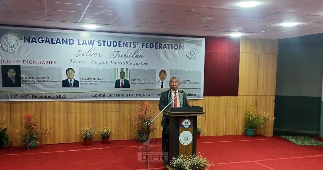 SILVER JUBILEE CELEBRATION OF NAGALAND LAW STUDENTS' FEDERATION CONCLUDES