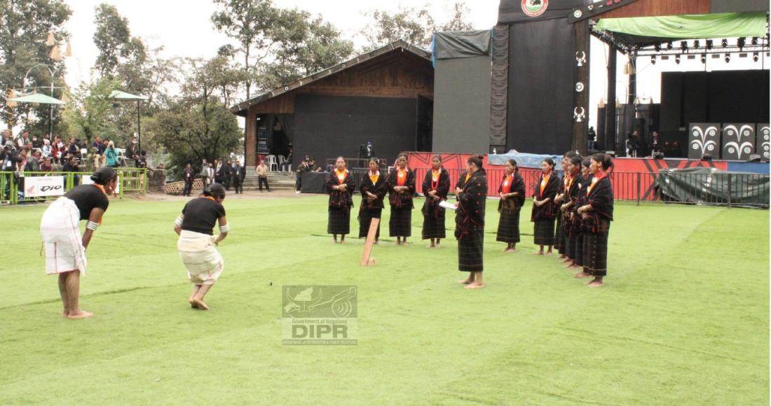 NAGA TRIBES PRESENT CULTURAL DIVERSITY ON THE 9TH DAY OF THE HORNBILL FESTIVAL