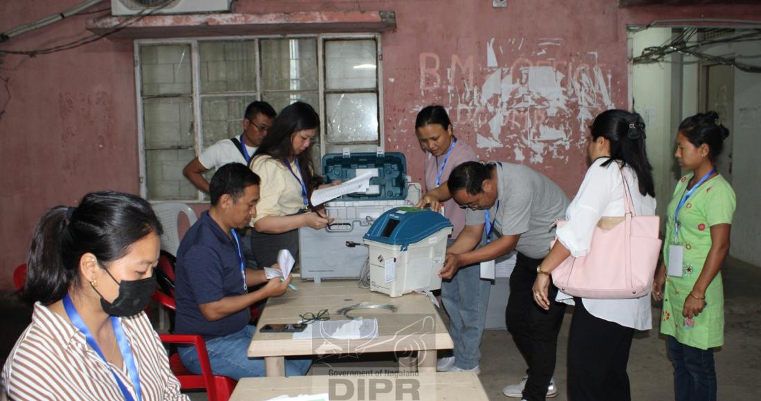 ELECTIONS IN DIMAPUR COMPLETES SUCCESSFULLY