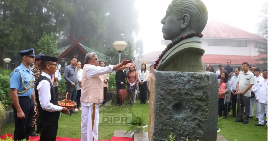 DR IMKONGLIBA AO MARTYRDOM DAY’ OBSERVED AT RAJ BHAVAN, KOHIMA