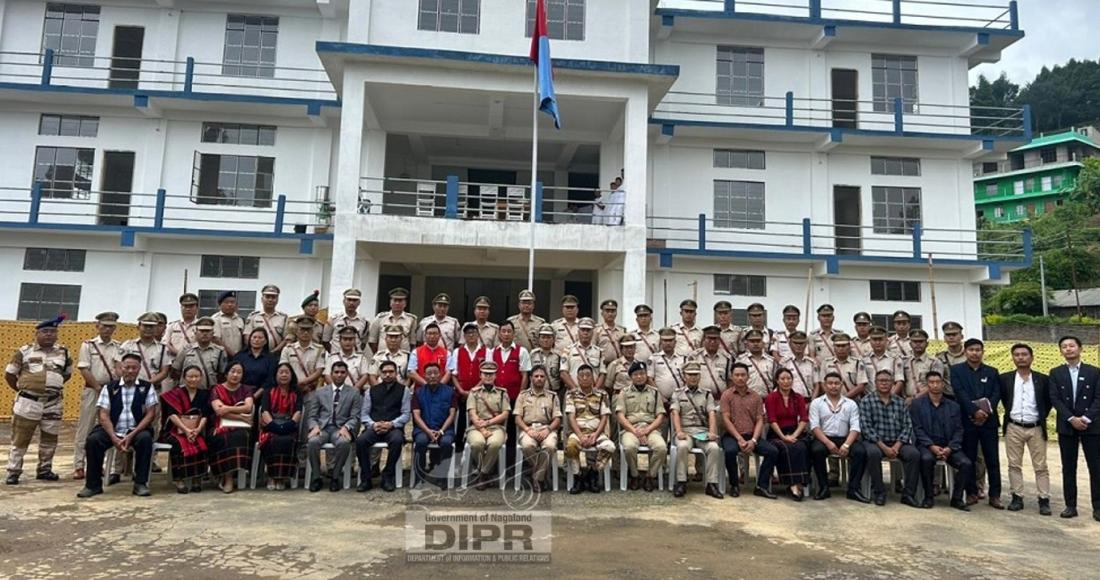 DGP NAGALAND VISITED SP OFFICE WOKHA