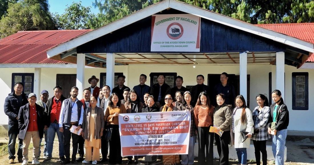 STATE-LEVEL TOUR PAKHWADA CAMPAIGN ON PMSVANIDHI SCHEME LAUNCHED IN ATOIZU TOWN