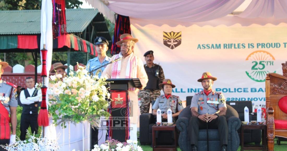 Governor-La-Ganesan-inaugurates-open-ceremony-of-All-Indian-Police-Band-Competition