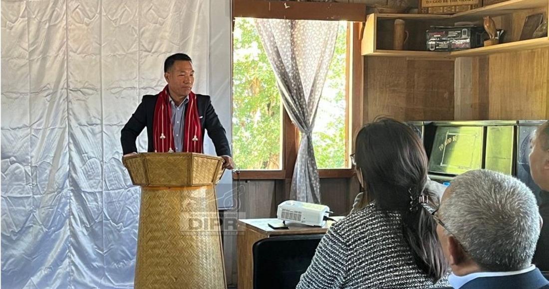 MINISTER PAIWANG KONYAK VISITS LONGLENG