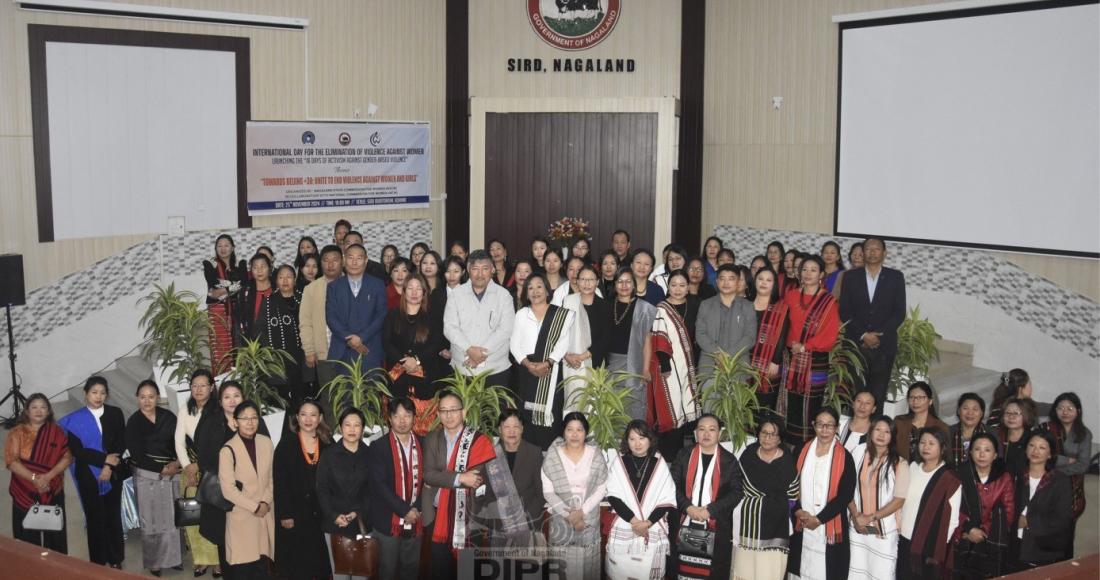 INTERNATIONAL DAY FOR THE ELIMINATION OF VIOLENCE AGAINST WOMEN CELEBRATED AT KOHIMA