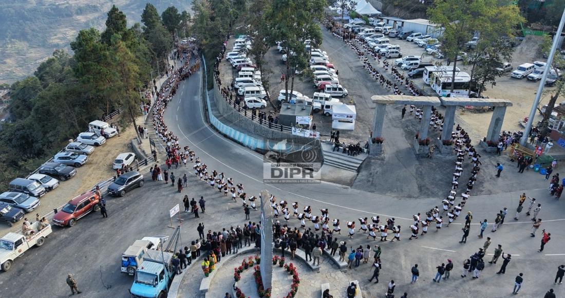 STONE PULLING CEREMONY MARKS 25 YEARS OF HORNBILL FESTIVAL