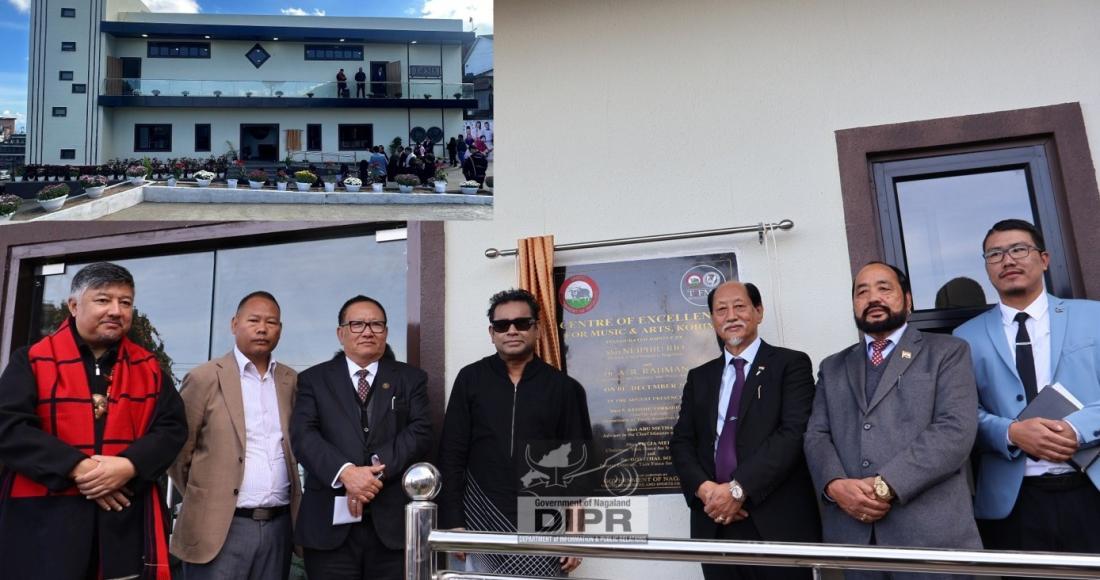 CM NEIPHIU RIO AND DR. A. R. RAHMAN INAUGURATES CEMA AT KOHIMA