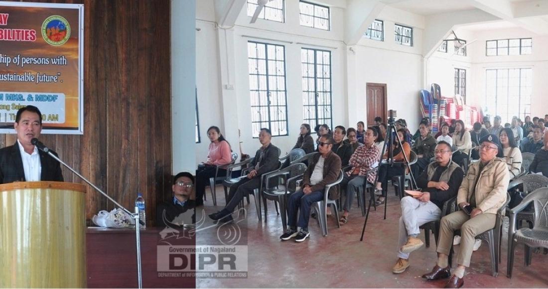 INTERNATIONAL DAY OF PERSONS WITH DISABILITIES CELEBRATED AT MOKOKCHUNG