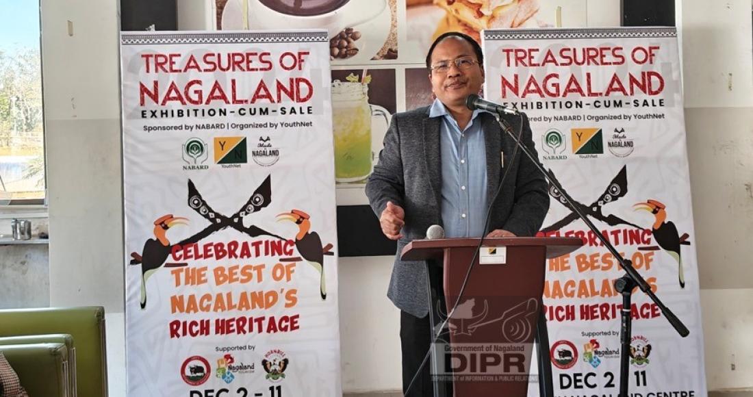 TREASURES OF NAGALAND EXHIBITION-CUM-SALE INAUGURATED