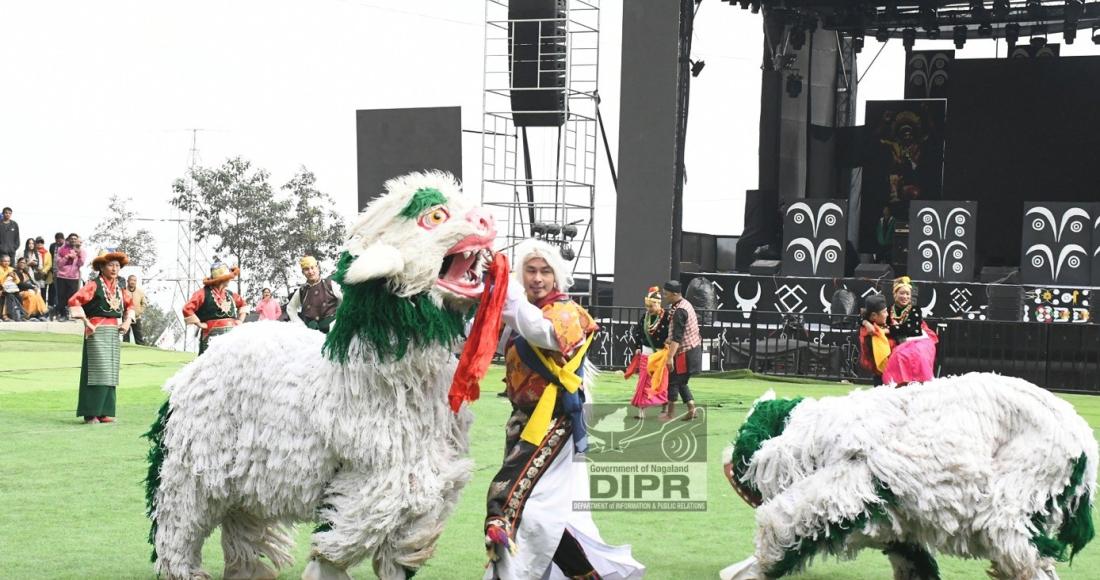 SIKKIM CULTURAL TROUPE MESMERIZES AT HORNBILL FESTIVAL 2024
