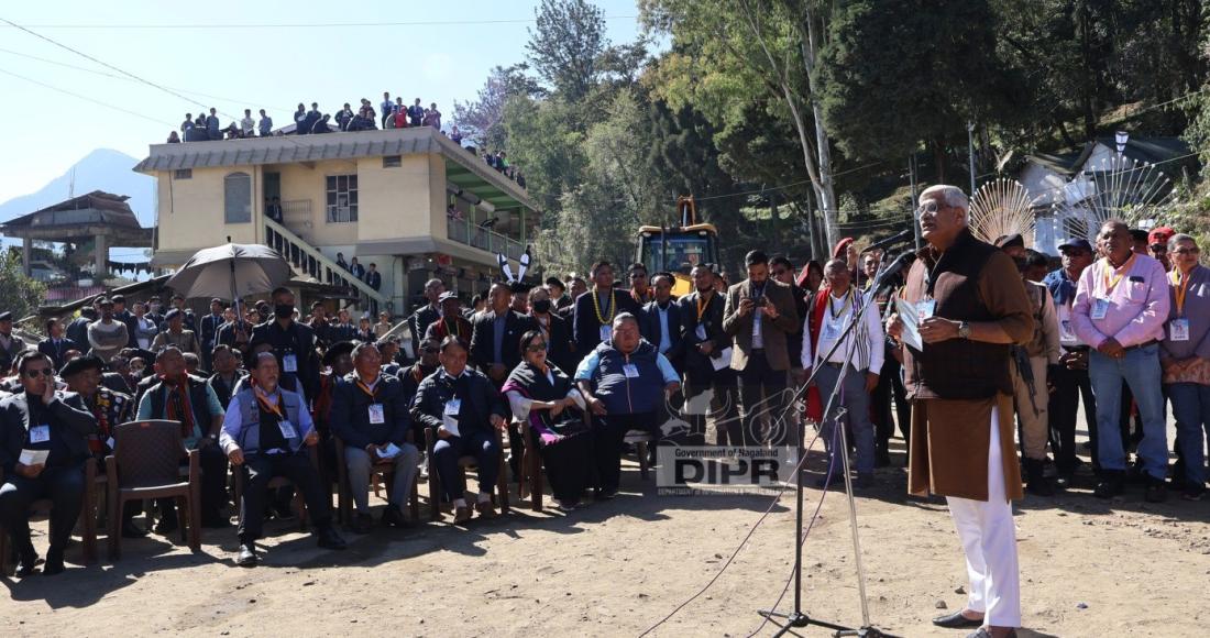 STONE PULLING CEREMONY MARKS 25 YEARS OF HORNBILL FESTIVAL