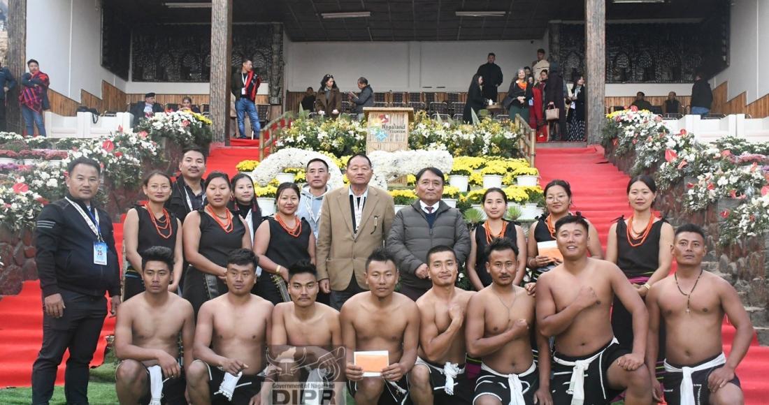 ANGAMI MEN AND ANGAMI WOMEN DECLARED CHAMPION IN TUG OF WAR COMPETITION