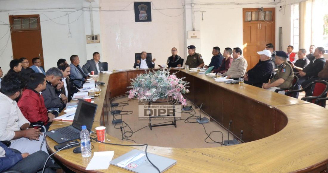 HIGH-LEVEL MEETING FOCUSES ON STRATEGIES TO DECONGEST URBAN TRAFFIC IN DIMAPUR