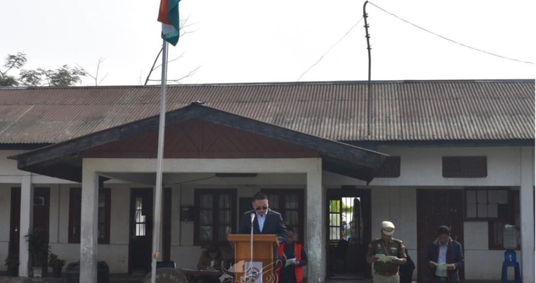 SDO (C) CHANGTONGYA, C. WANGAN DELIVERS REPUBLIC DAY SPEECH