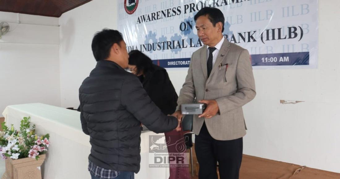 AWARENESS PROGRAMME ON INDIA INDUSTRIAL LAND BANK (IILB) HELD AT KOHIMA