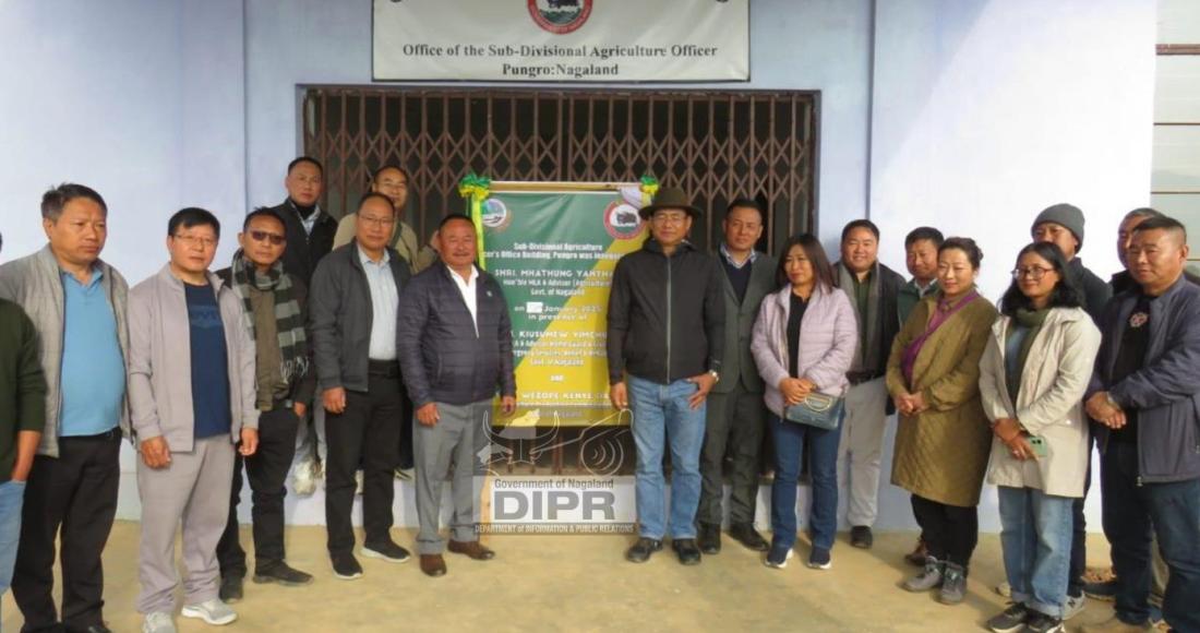 NEW BUILDING OF SDAO OFFICE PUNGRO INAUGURATED