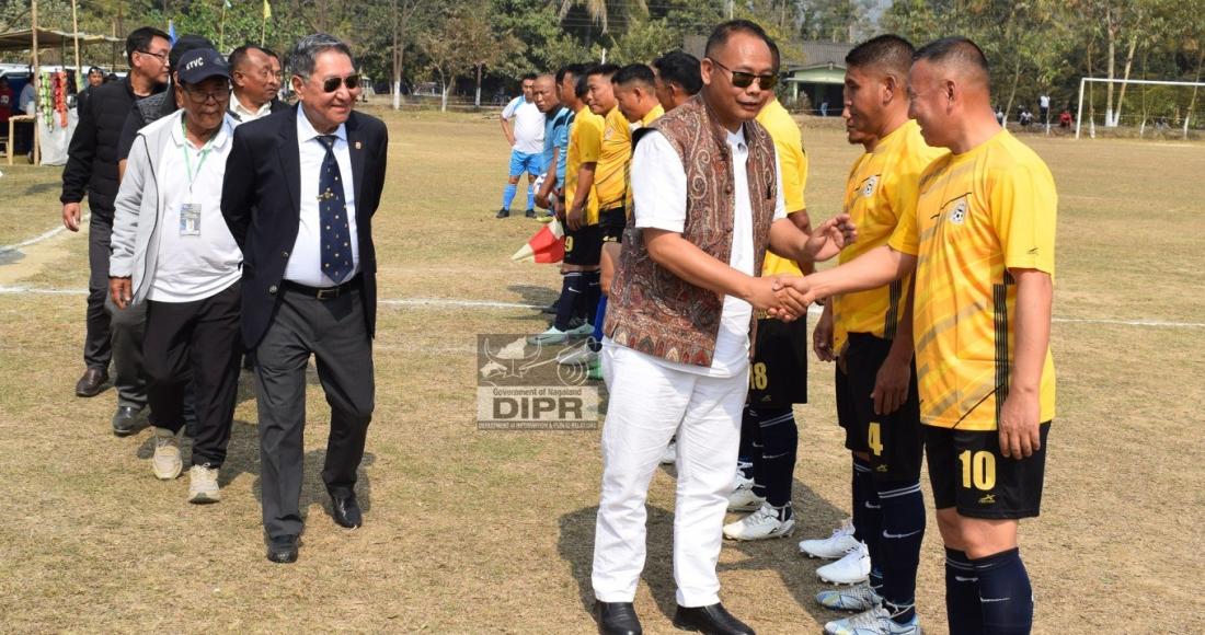 12TH NAGALAND INTER-DISTRICT VETERAN FOOTBALL TOURNAMENT KICKS OFF