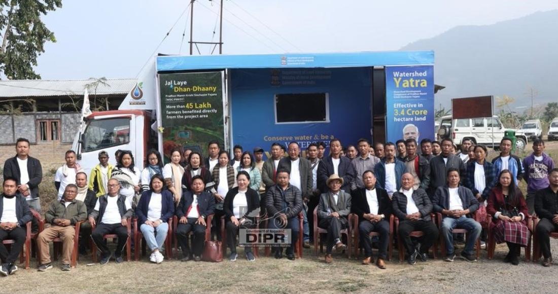 DISTRICT-LEVEL WATERSHED YATRA UNDERWAY IN MOKOKCHUNG