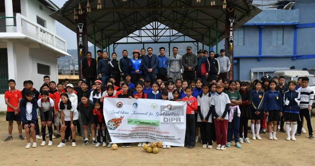 SEPAKTAKRAW COACHING CAMP UNDERWAY AT WOKHA