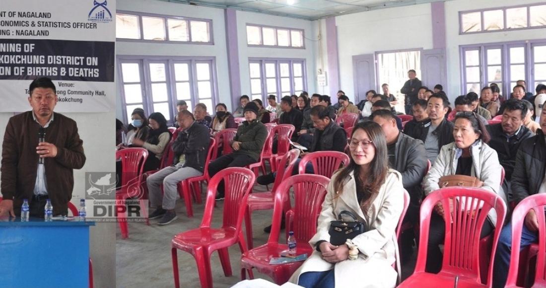 ONLINE TRAINING ON REGISTRATION OF BIRTHS & DEATHS HELD AT MOKOKCHUNG