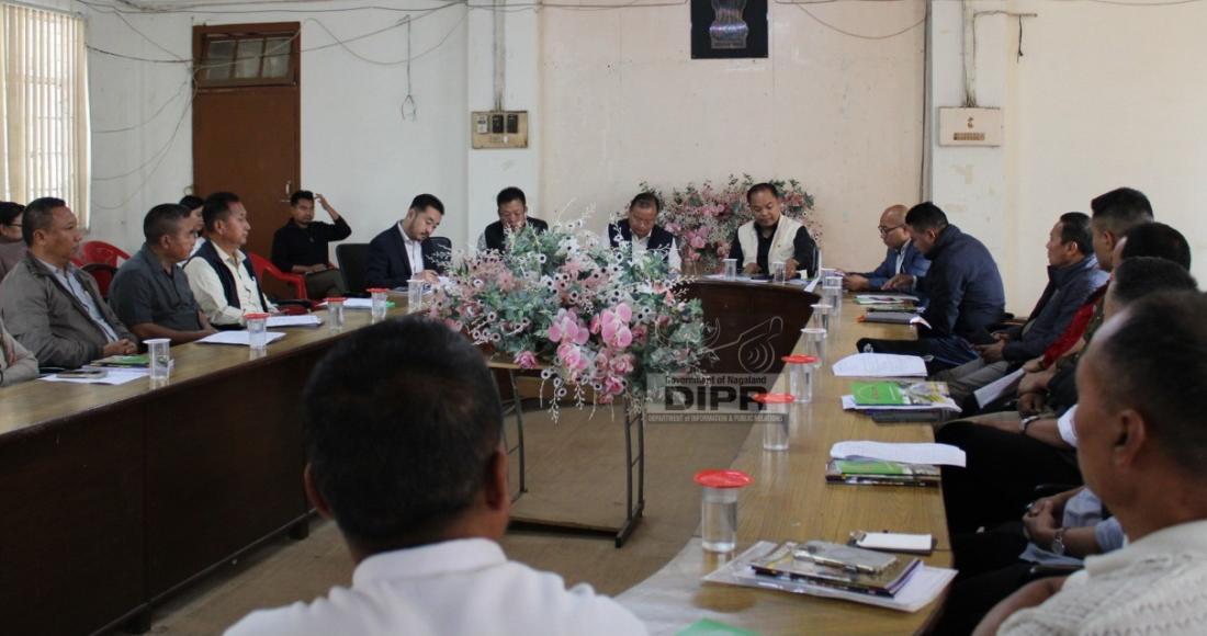 DIMAPUR DPDB MEETING DISCUSSES DEVELOPMENT PROJECTS AND ADMINISTRATIVE ISSUES