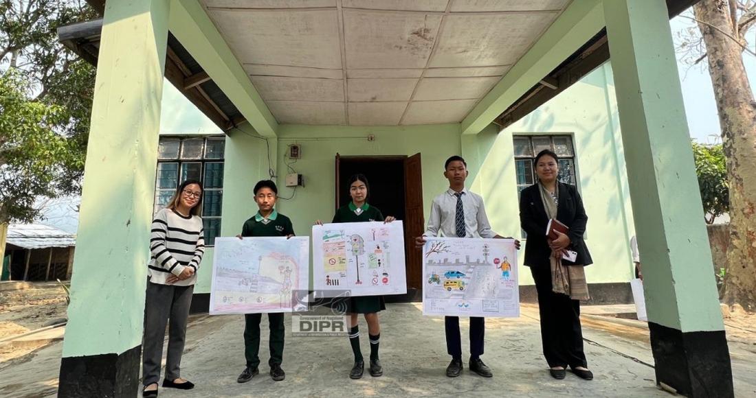 PAINTING COMPETITION HELD AT NIULAND