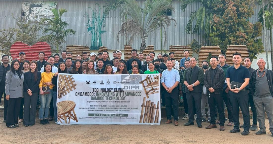 RESIDENTIAL TECHNOLOGY CLINIC FOR BAMBOO SECTOR HELD AT CHUMOUKEDIMA