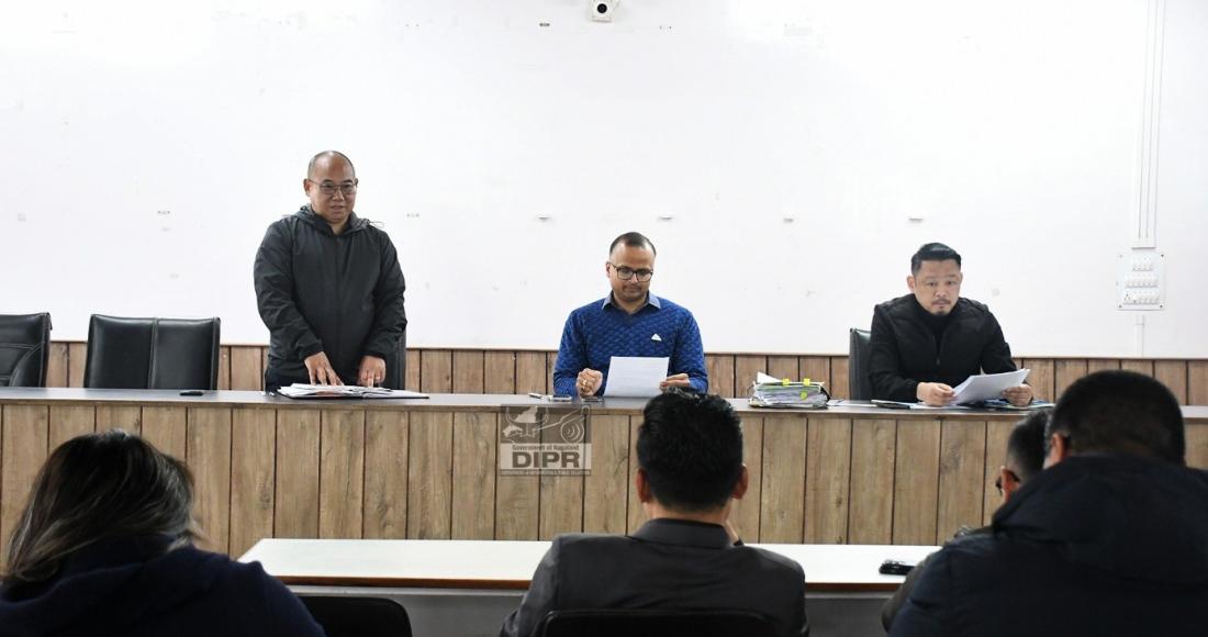 KOHIMA HOLDS REVIEW MEETING ON SWACHH BHARAT MISSION (GRAMEEN) AND JAL JEEVAN MISSION