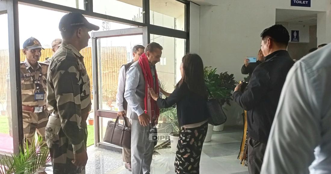 UNION MINISTER KIRTI VARDHAN SINGH VISITS NAGALAND