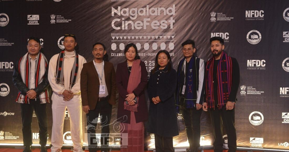 DIRECTOR AND JOINT DIRECTOR IPR WITH FILMMAKERS AT NAGALAND CINEFEST 2025, KOHIMA