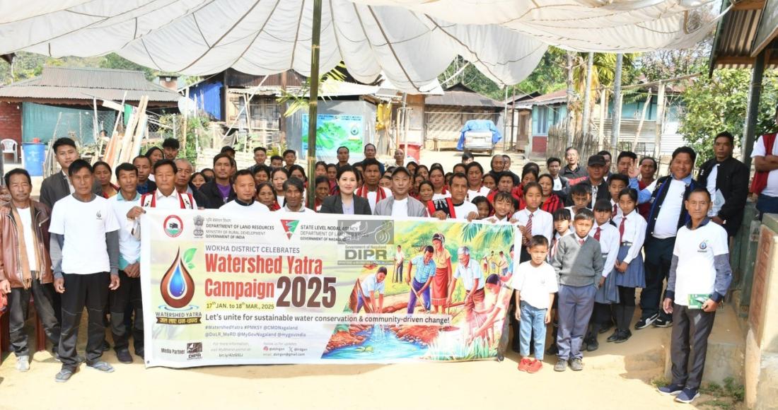 AWARENESS PROGRAMME ON WATERSHED YATRA HELD AT WOKHA