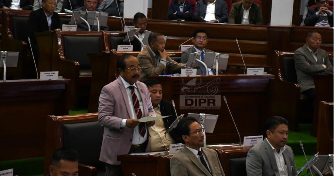 GOVERNOR OF NAGALAND, LA GANESAN, ADDRESSES THE FIRST SESSION OF THE 6TH SESSION OF THE 14TH NAGALAND LEGISLATIVE ASSEMBLY ON 3RD MARCH 2025