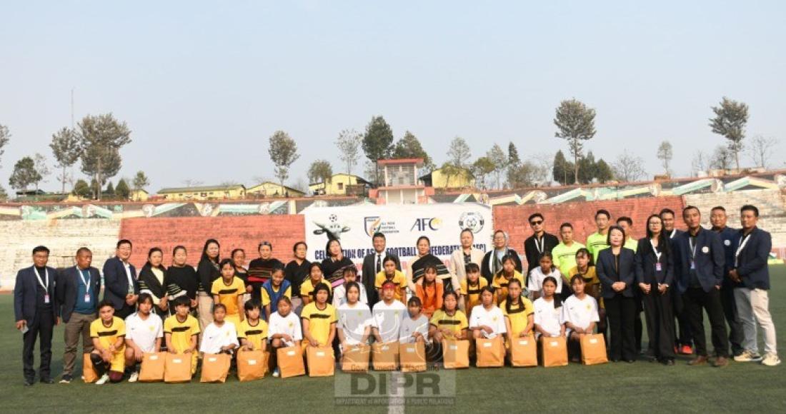 KOHIMA FC GIRLS WINS AFC WOMEN’S FOOTBALL DAY 2025 MATCH