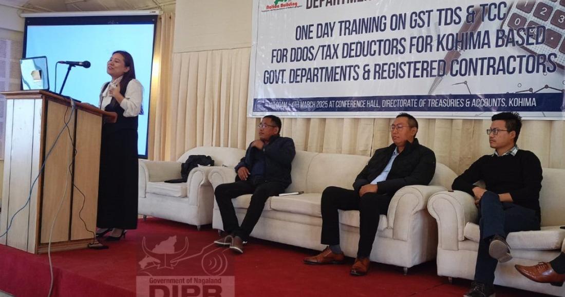 ONE DAY TRAINING ON GST HELD AT KOHIMA