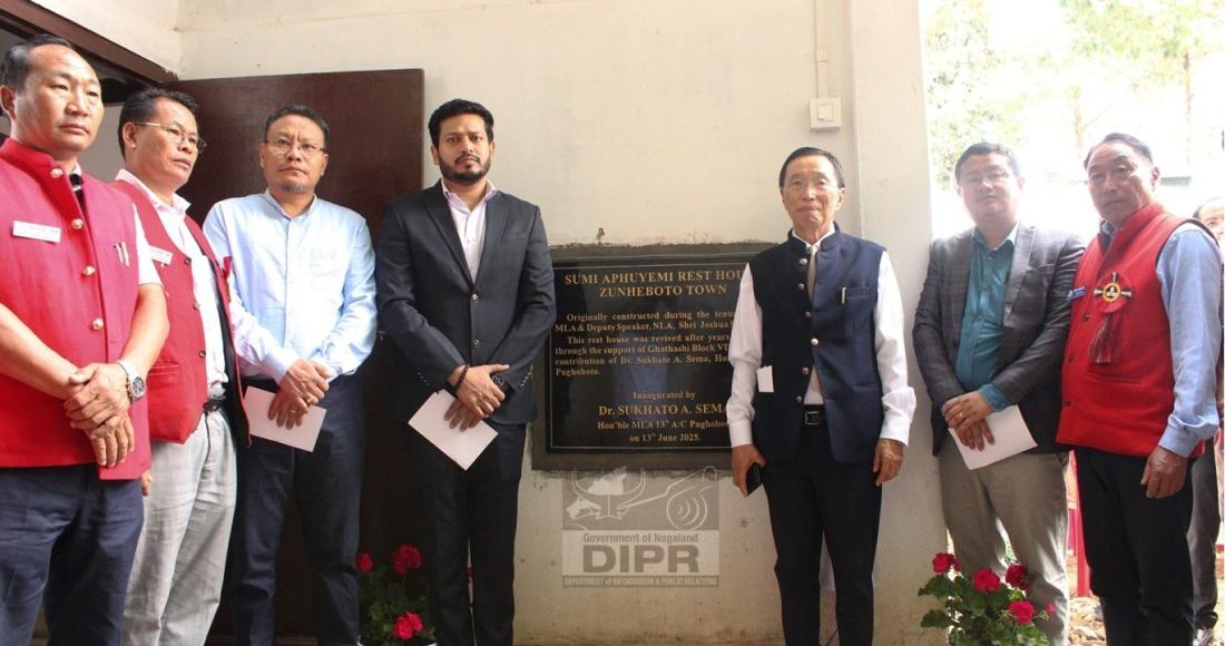 NEWLY RENOVATED SUMI APHUYEMI REST HOUSE INAUGURATED AT ZUNHEBOTO