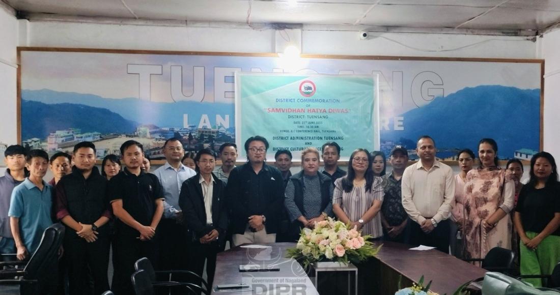 SAMVIDHAAN HATYA DIWAS OBSERVED AT TUENSANG