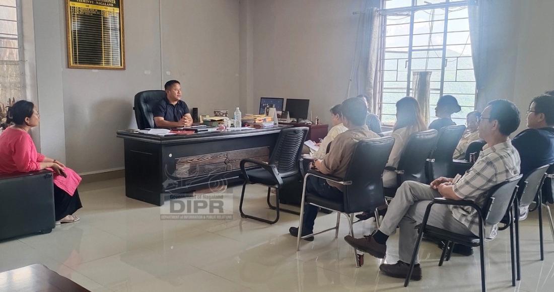 RECEPTION HELD TO WELCOME INCOMING DC OF TSEMINYU