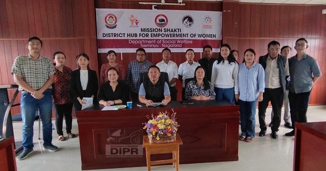 Special Awareness Campaign on Women-Centric Schemes and Capacity-Building Held at Tseminyu