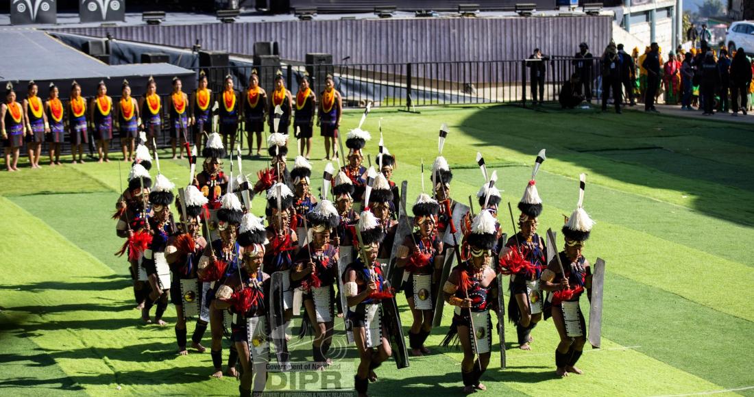 FINAL DAY OF HORNBILL FESTIVAL CELEBRATED WITH SPECTACULAR TRIBAL PERFORMANCES