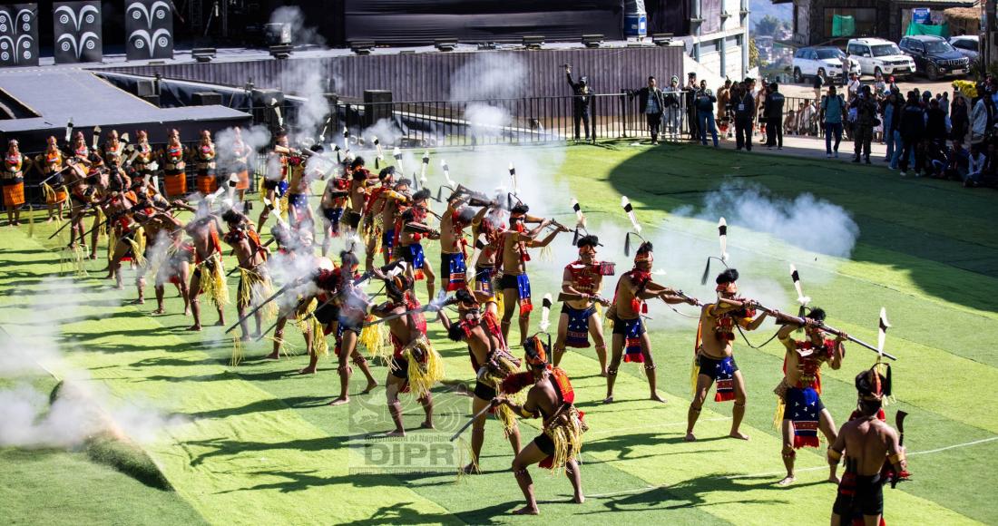 FINAL DAY OF HORNBILL FESTIVAL CELEBRATED WITH SPECTACULAR TRIBAL PERFORMANCES