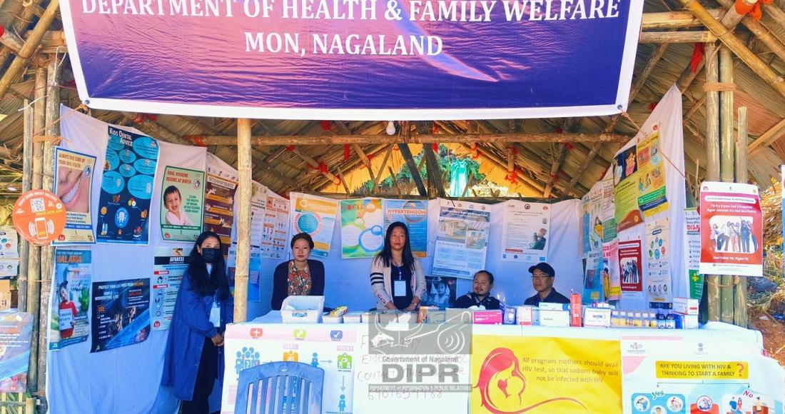 Health & Family Welfare Department Mon Provides Free Medical Services at International Hornbill Festival Mon Edition 2025