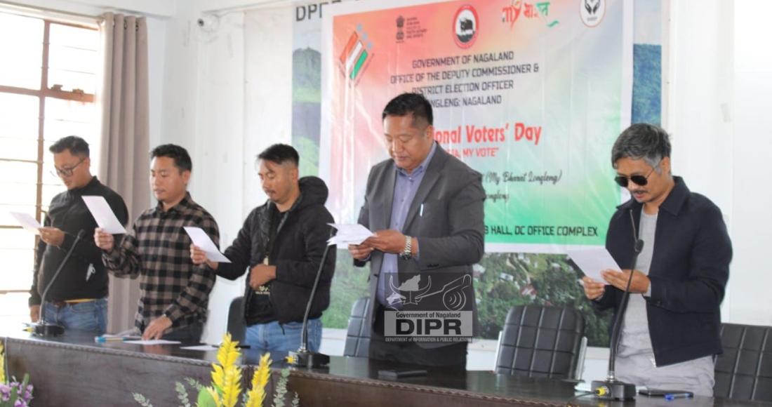 NATIONAL VOTERS' DAY OBSERVED AT LONGLENG