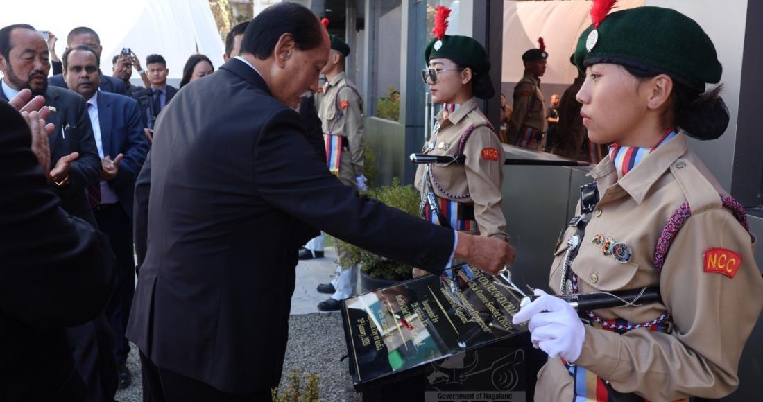 CM NAGALAND INAUGURATES FIRST DRONE SCHOOL AND DRONE CENTRE OF EXCELLENCE AT KOHIMA