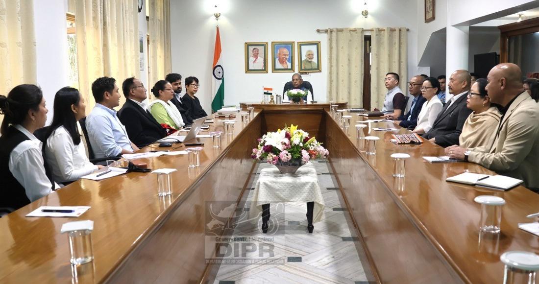 GOVERNOR OF NAGALAND REVIEWS PROGRESS OF SCHOOL EDUCATION INITIATIVES