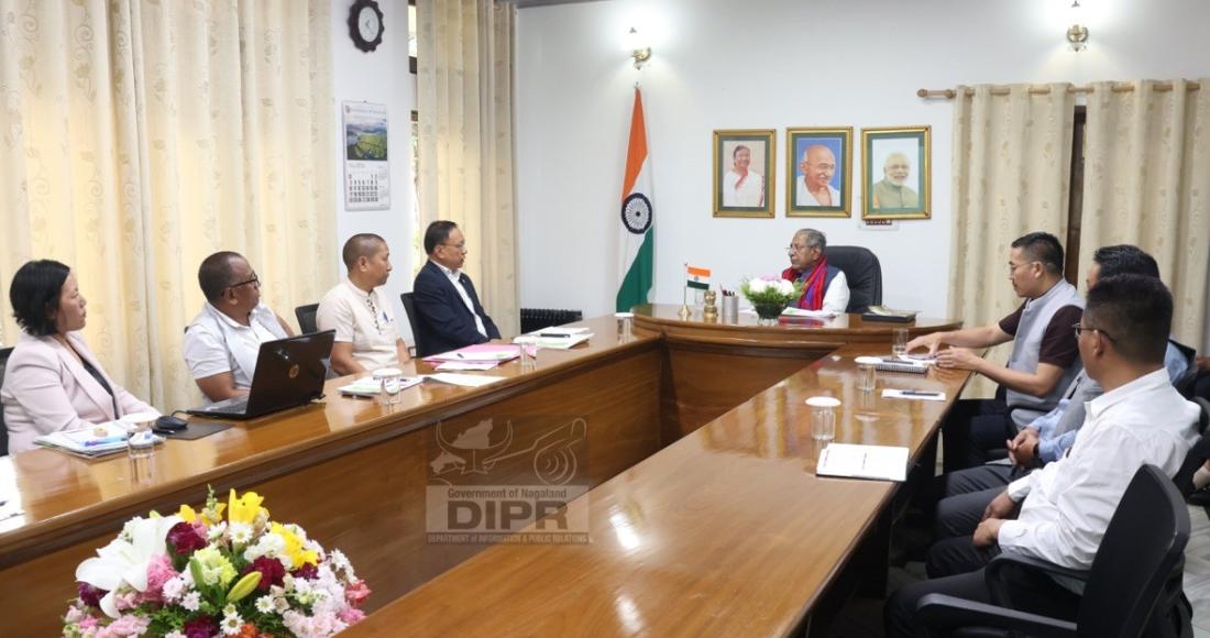 TOURISM DEPARTMENT PRESENTS KEY INITIATIVES AND FUTURE PLANS TO GOVERNOR OF NAGALAND