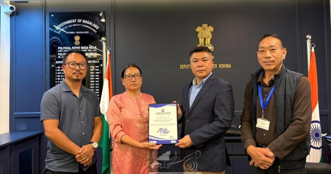 AKASHVANI KOHIMA TEAM CALLS ON DC KOHIMA