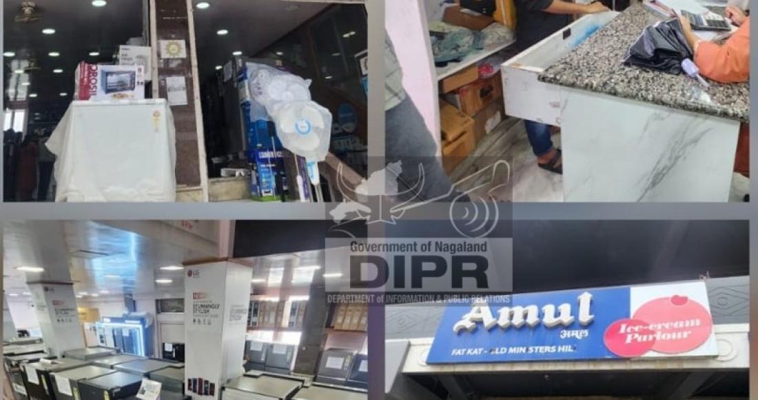 GST INSPECTION DRIVE CONDUCTED IN KOHIMA SHOPS