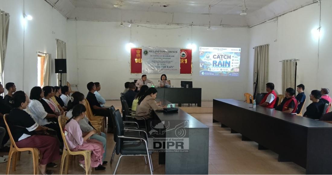 ADC Niuland addressing at catch the rain programme