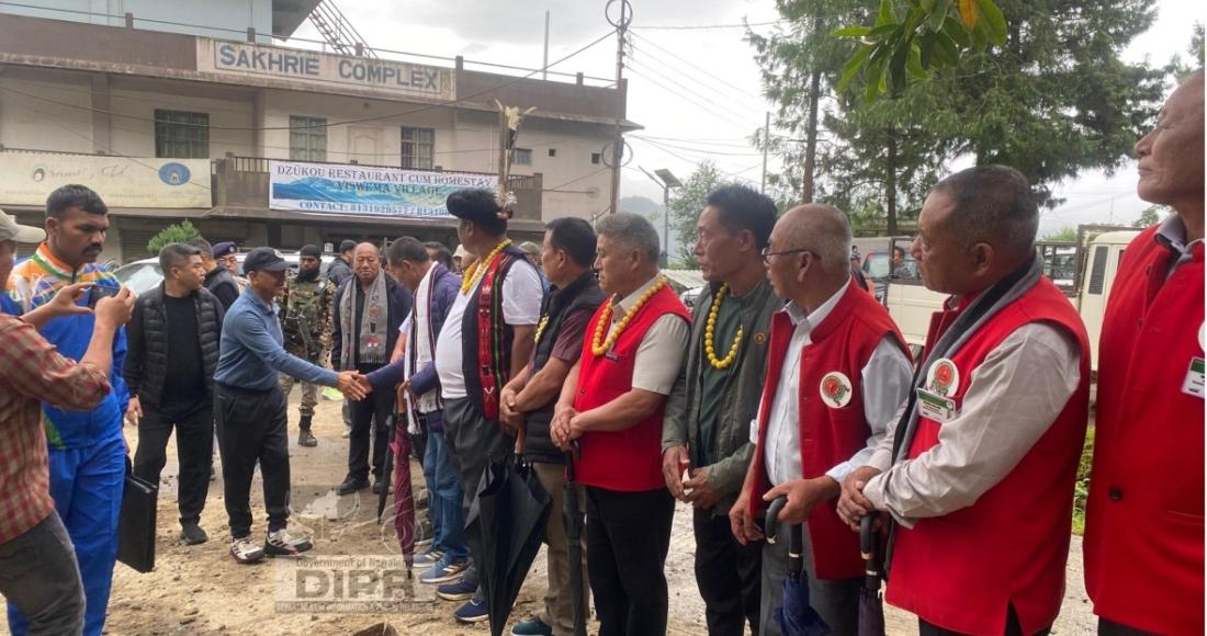 MANIPUR GOVERNOR TOURS DZUKOU VALLEY